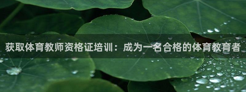 富联平台安装视频教程：获取体育教师资格证培训：成为一