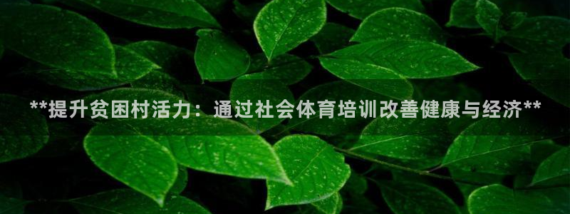 富联娱乐平台开户条件有哪些：**提升贫困村活力：通过